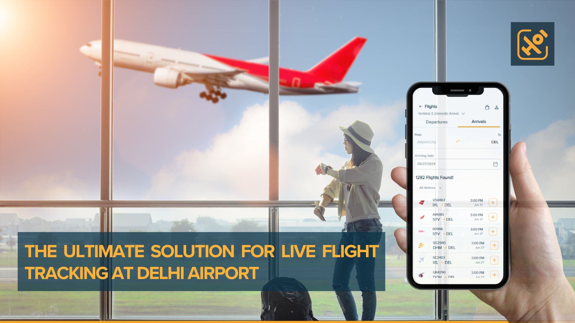 The Ultimate Solution for Live Flight Tracking at Delhi Airport